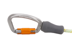 Reflective Rope Dog Leash for Everyday Walks, Auto-Locking Swivel Carabiner in Two Rope Diameters source image 9