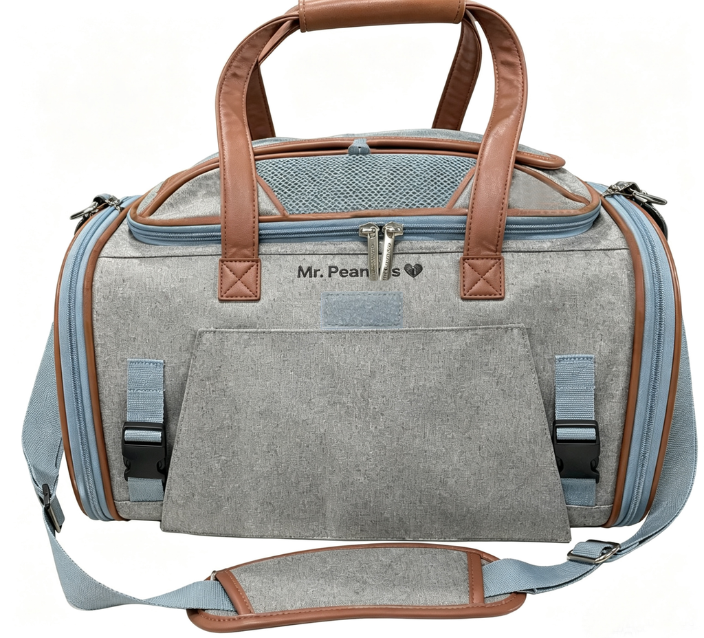 Expandable Soft-Sided Airline Pet Carrier, Two-Inch Taller Cabin for Ventilated and Secure Travel source image 9