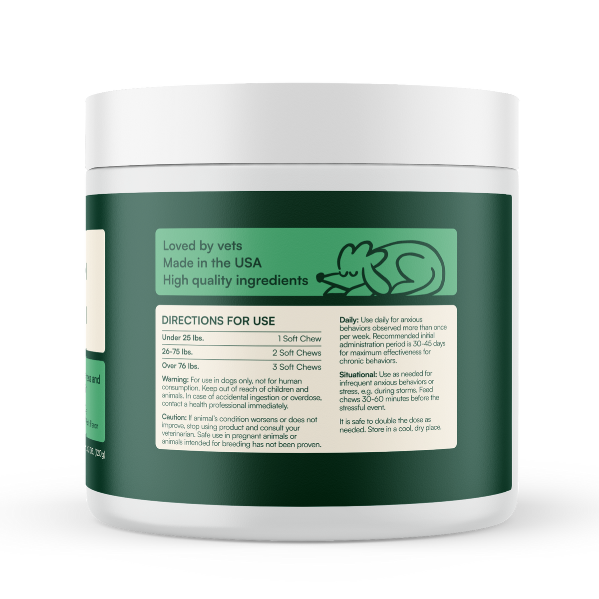 Dog Calming Supplement Chews product image 8