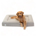 Large Boucle Orthopedic Bolster Dog Bed product image 7