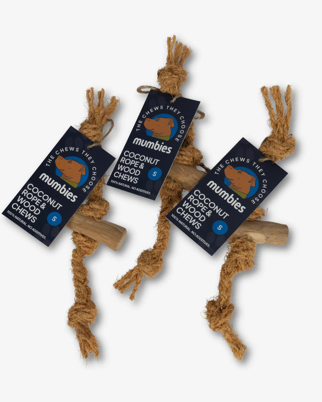 Coconut Rope and Coffee Wood Dog Chew Toy product image 7