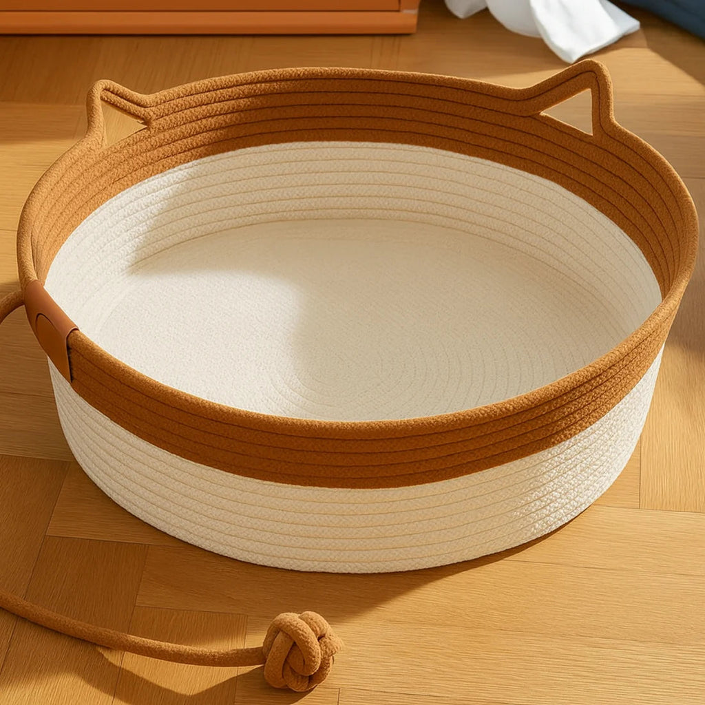 Handwoven Cat Bed product image 9