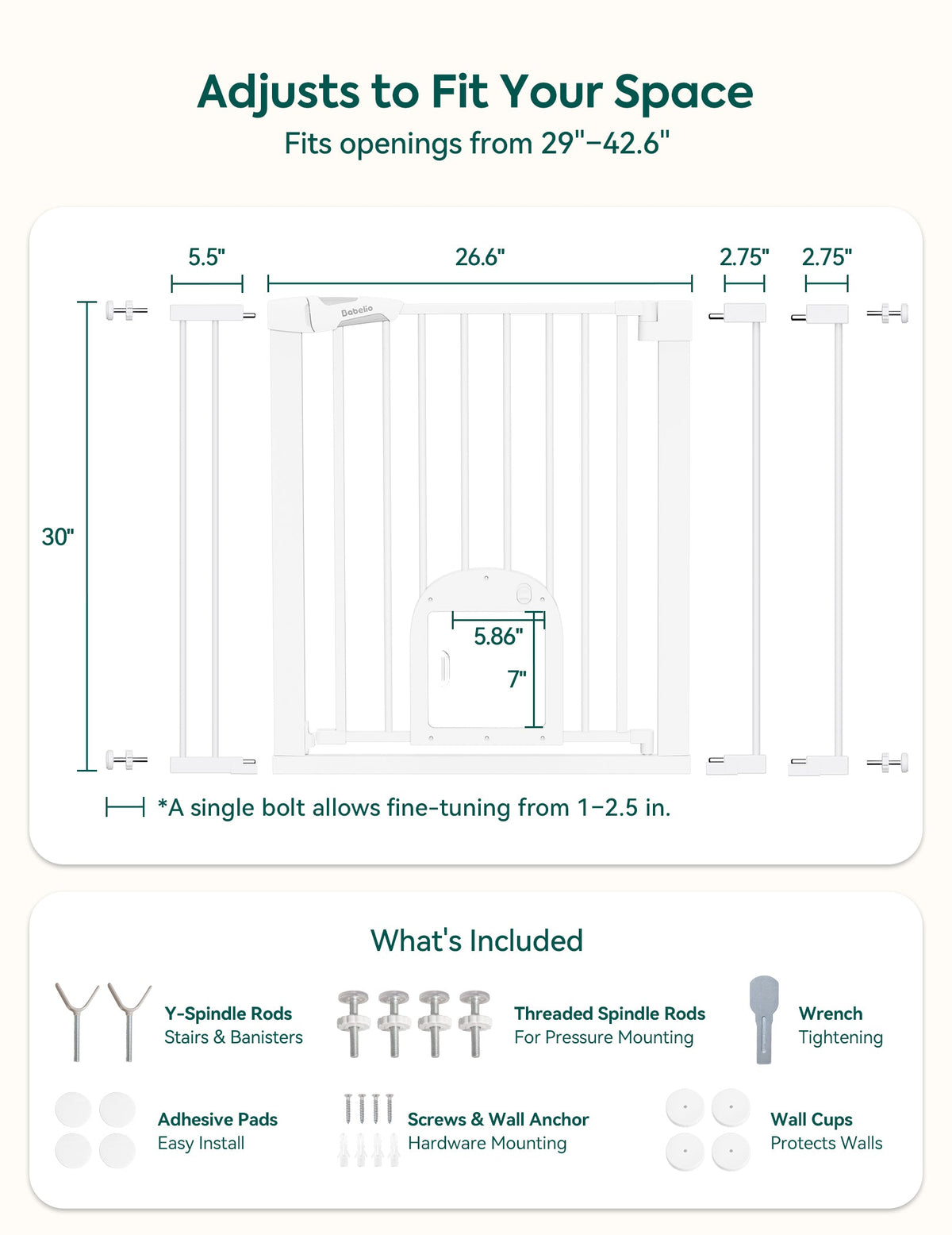 Walk-Through Pet Gate product image 9