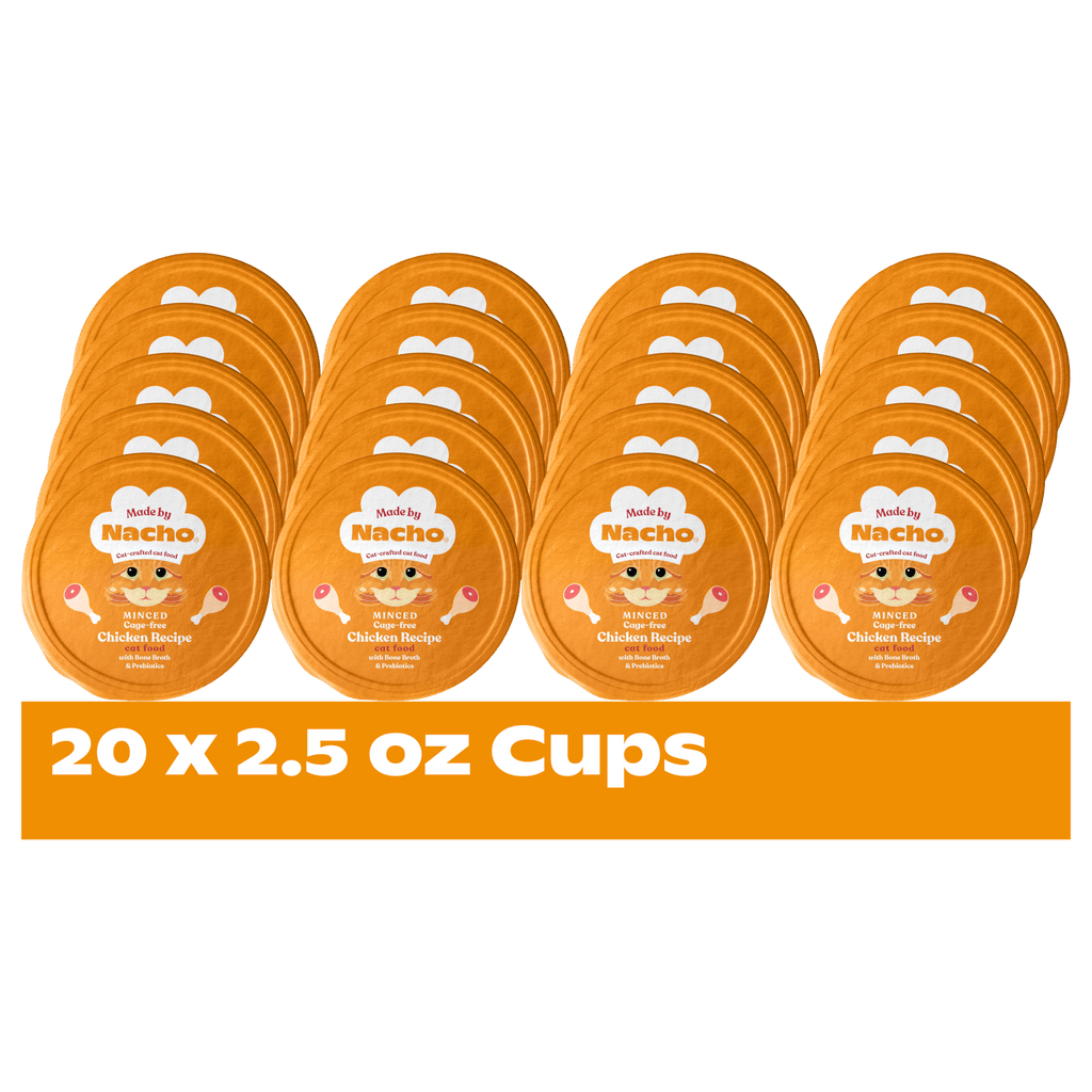 Minced Chicken Wet Cat Food in Bone Broth Gravy for Hydration and Complete Balanced Daily Nutrition product image 10