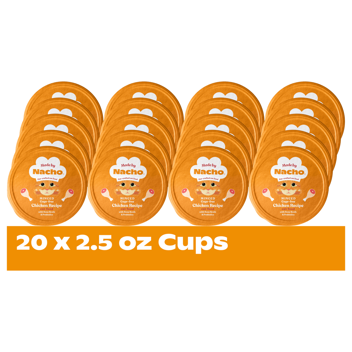 Minced Chicken Wet Cat Food in Bone Broth Gravy for Hydration and Complete Balanced Daily Nutrition product image 10