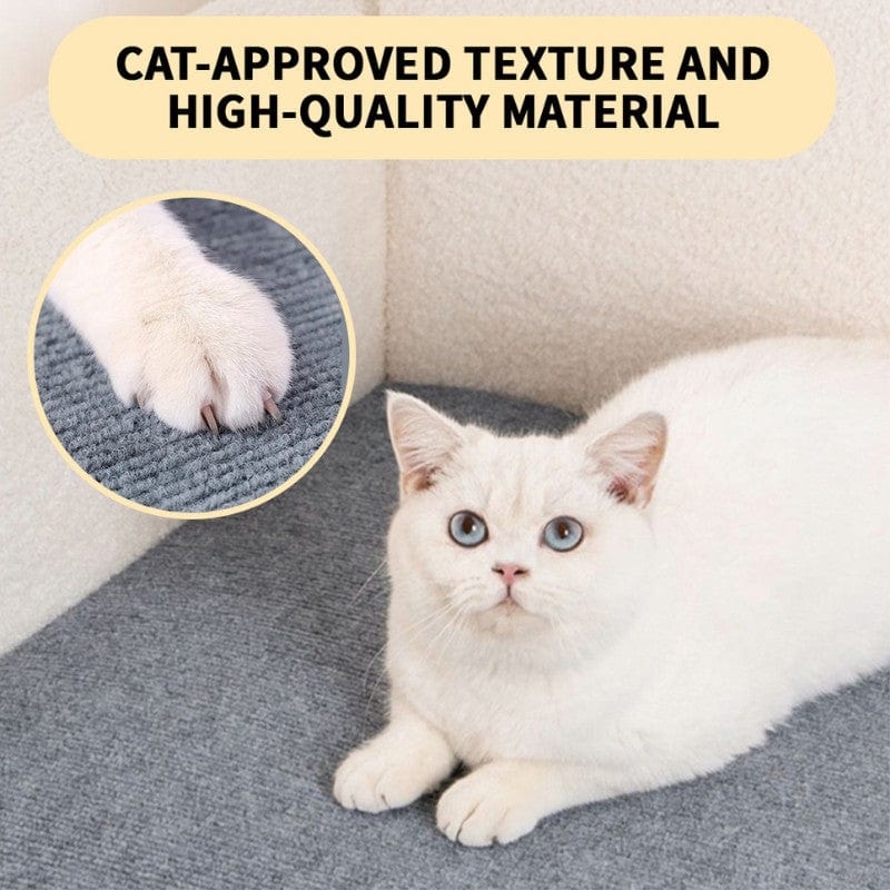 Peel-and-Stick Cat Scratching Carpet, Cut-to-Fit Felt Protection for Walls and Furniture in Seven Colors product image 10