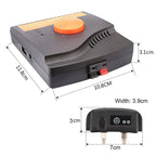 Rechargeable Electric Dog Fence System with Heavy-Duty Boundary Wire for One to Three Dogs and Large Yards source image 10