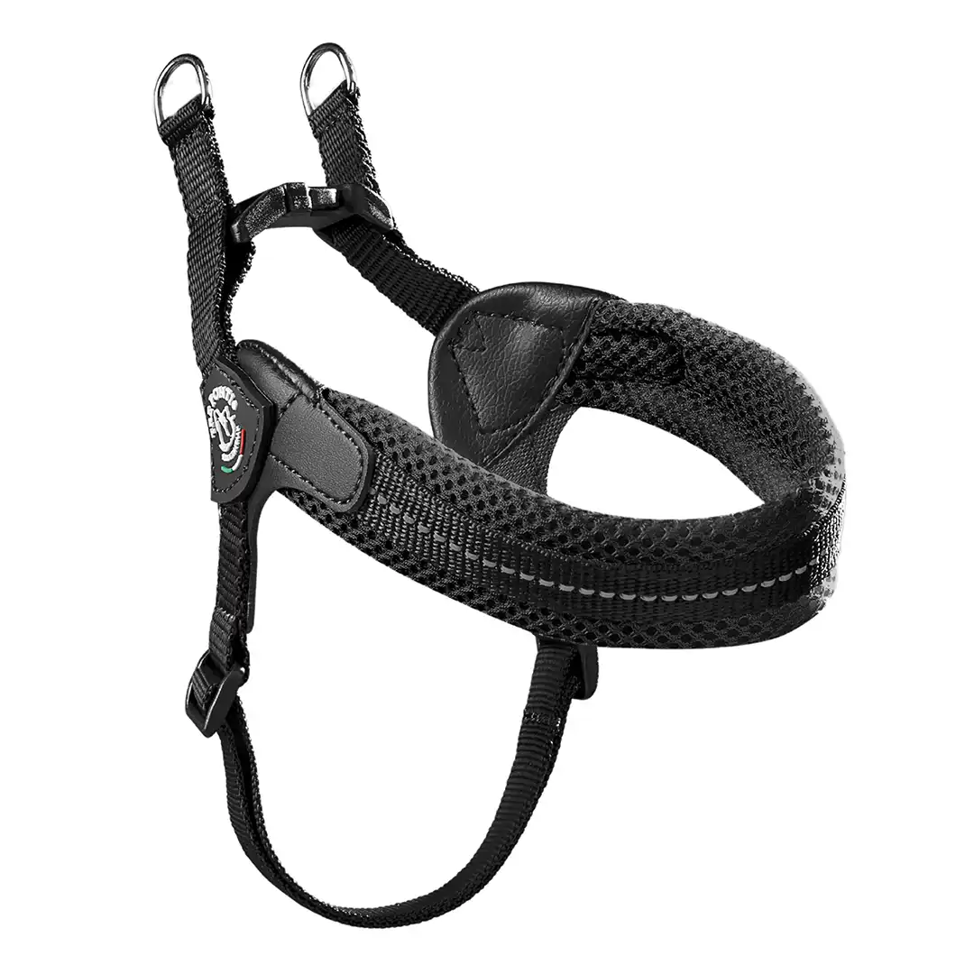 Adjustable Mesh Dog Harness for Small to Medium Pets, Reflective Step-In Design Across Seven Chest Sizes source image 10