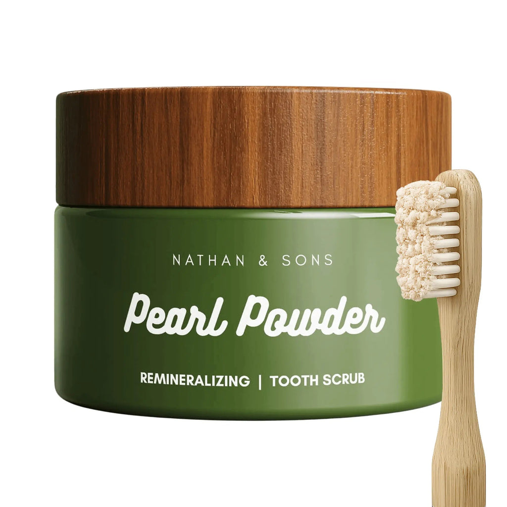 Pearl Powder Tooth Scrub for Daily Oral Care, Mineral-Rich Cleaning Powder for a Smooth, Fresh Finish product image 10