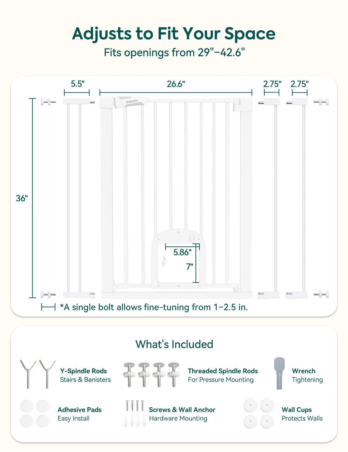 Walk-Through Pet Gate product image 10