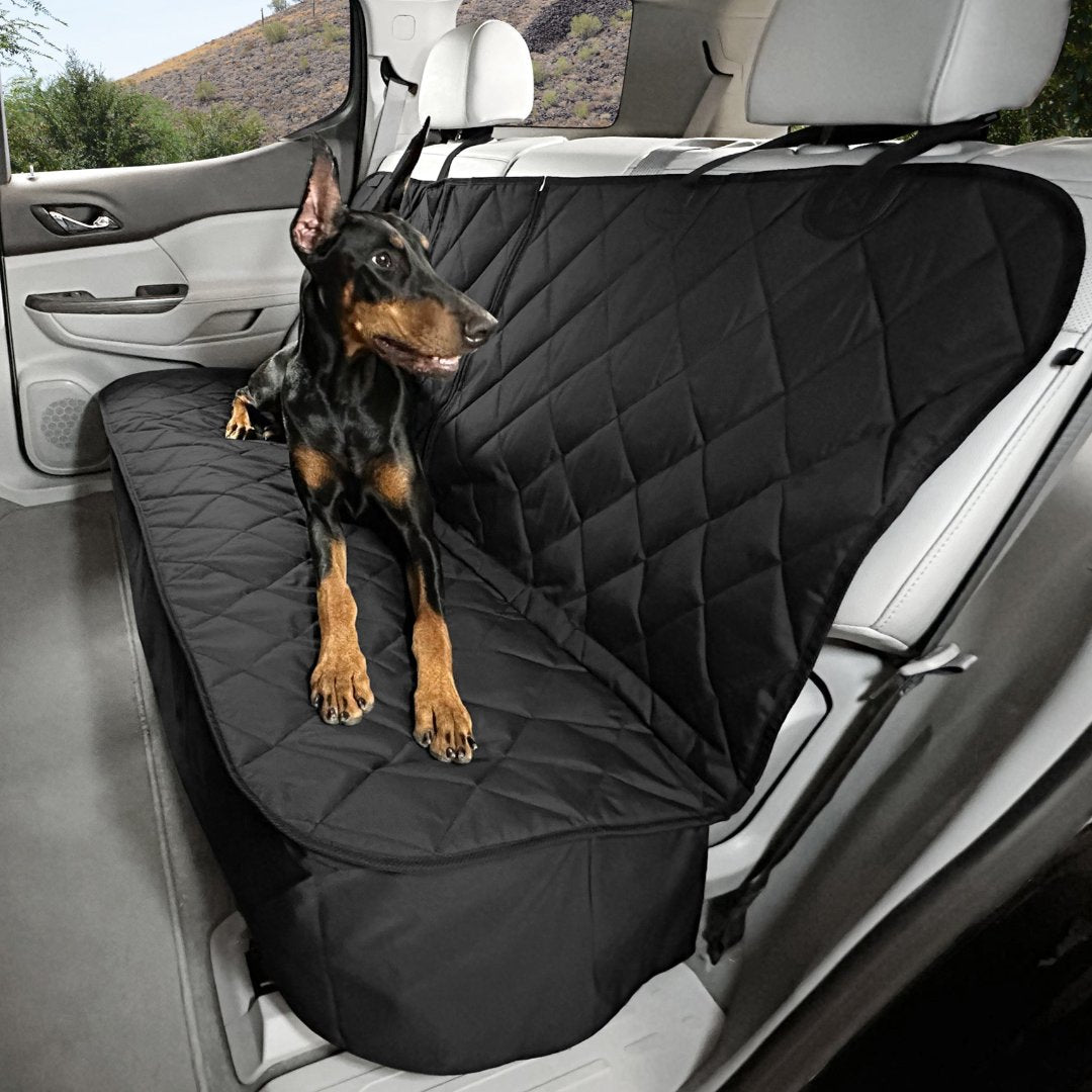 Split Rear Seat Dog Cover for Fold-Down Seats, 54-Inch Waterproof Non-Slip Protector in Four Colors source image 11