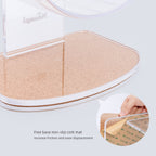 Super-Silent Hamster Exercise Wheel with Adjustable Height and Dual-Bearing Spinner in Four Sizes source image 11