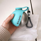Portable Dog Water Bottle and Snack Bowl, Leak-Proof Clip-On Design for Hands-Free Walks and Travel source image 11