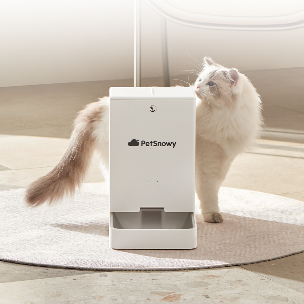 Automatic Cat Feeder, Anti-Clog 1.05-Gallon Dispenser Offering 10 Custom Feeding Schedules source image 11