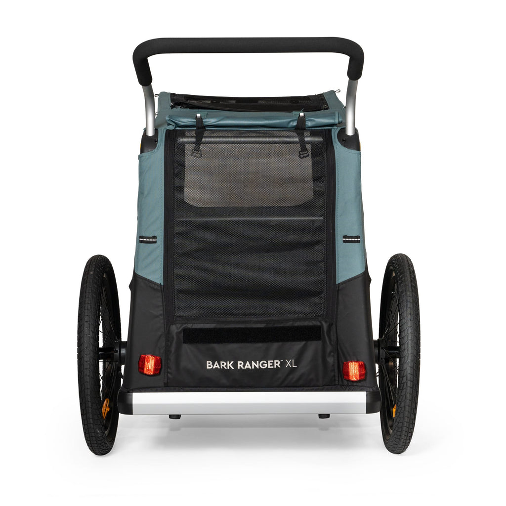 Convertible Dog Bike Trailer and Stroller for Medium or Large Dogs, Roll-Up Windows and 75- or 100-Lb Capacity source image 11