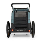 Convertible Dog Bike Trailer and Stroller for Medium or Large Dogs, Roll-Up Windows and 75- or 100-Lb Capacity source image 11
