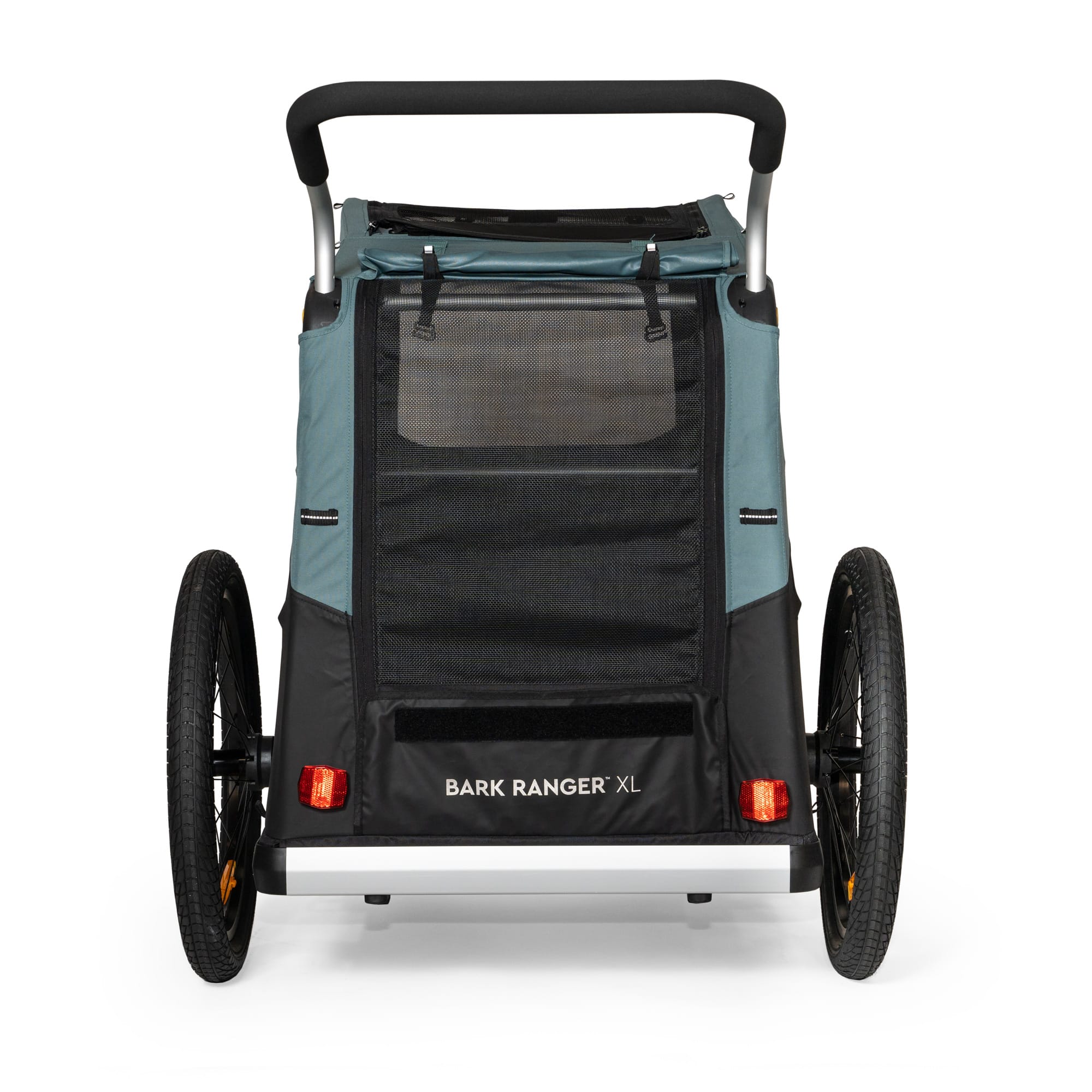 Convertible Dog Bike Trailer and Stroller for Medium or Large Dogs, Roll-Up Windows and 75- or 100-Lb Capacity source image 11