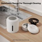WiFi Automatic Pet Feeder, 5 Liter Timed Food Dispenser with App Scheduling and Single or Dual Bowls source image 11