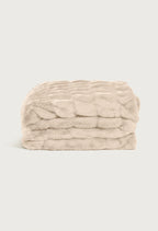 Ruched Faux-Fur Throw Blanket product image 11