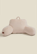 Plush Backrest Pillow Beige Bear
