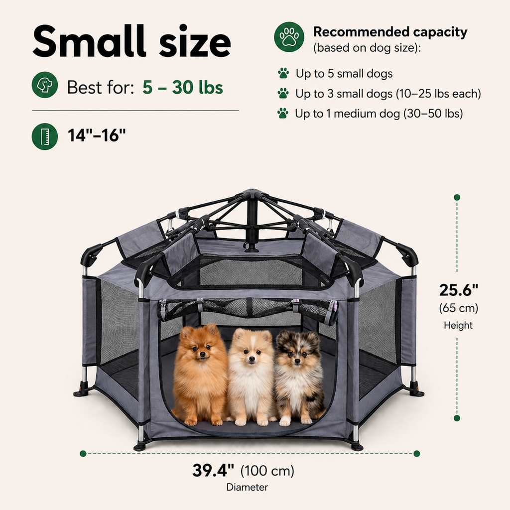 Portable Dog Playpen product image 11