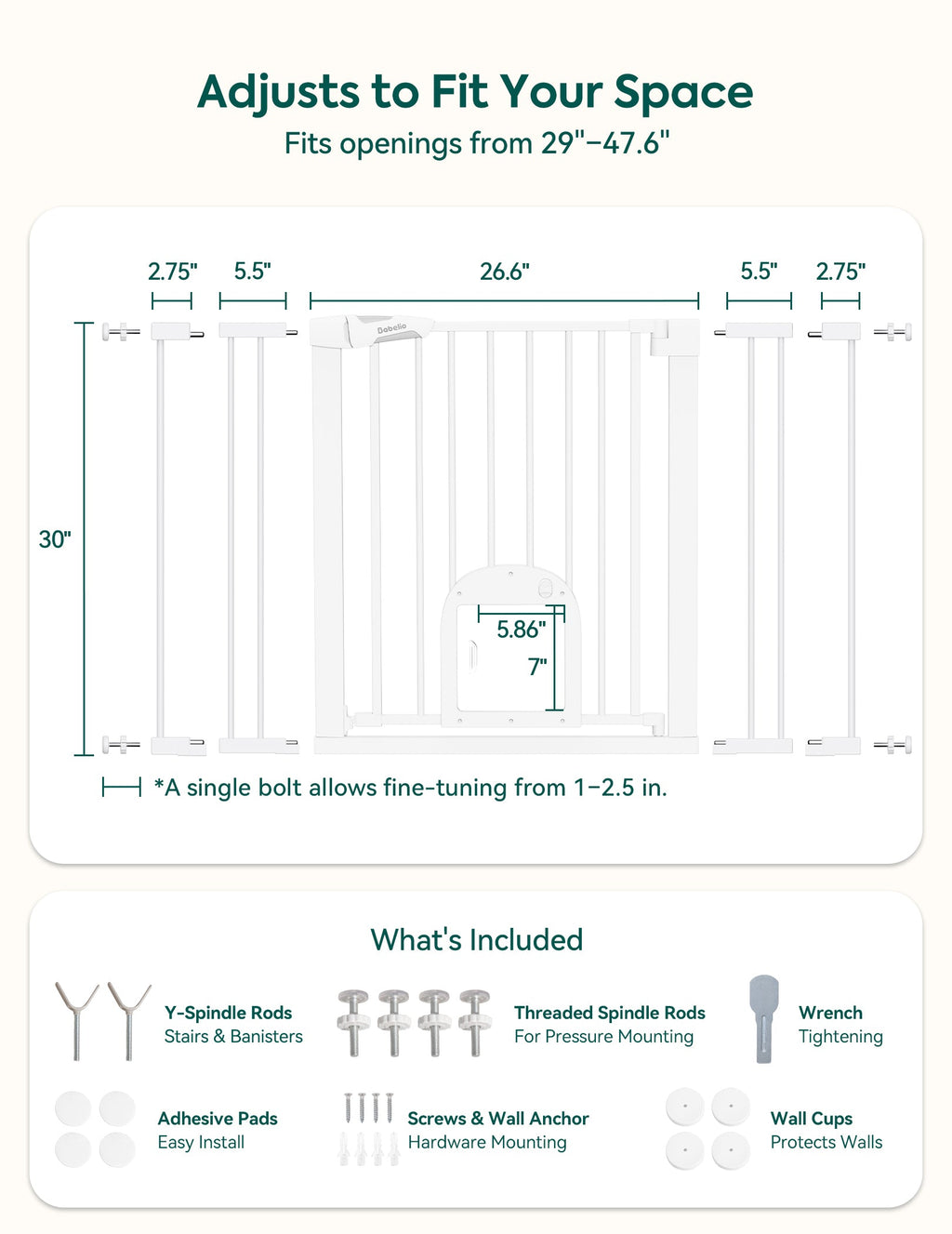 Walk-Through Pet Gate product image 11
