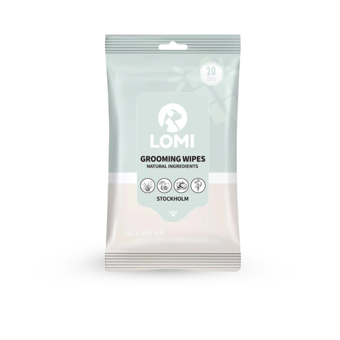 Bamboo Pet Grooming Wipes for Dogs and Cats, Aloe Vera and Chamomile Formula in Travel and Premium Packs source image 12
