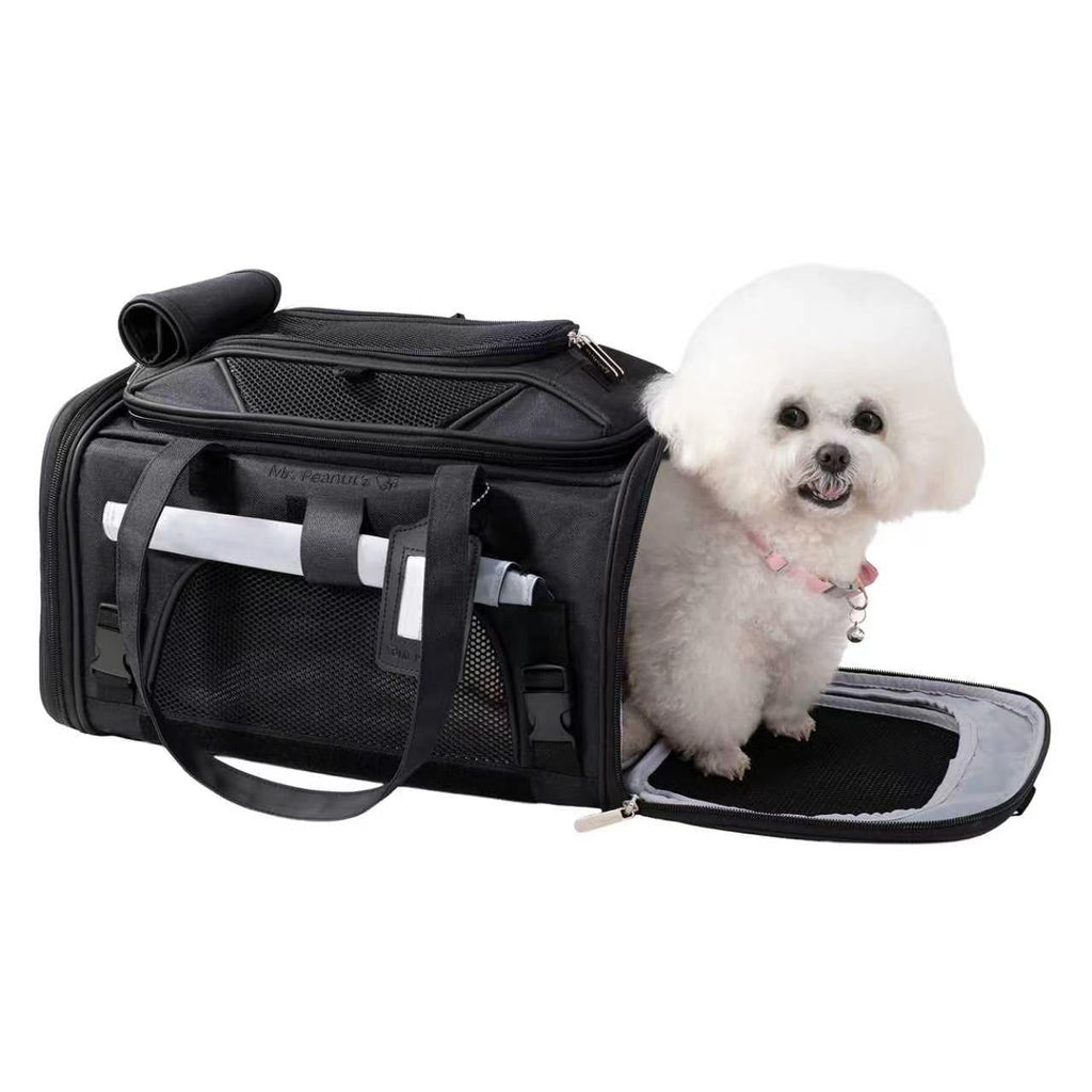 Expandable Soft-Sided Airline Pet Carrier, Two-Inch Taller Cabin for Ventilated and Secure Travel source image 12