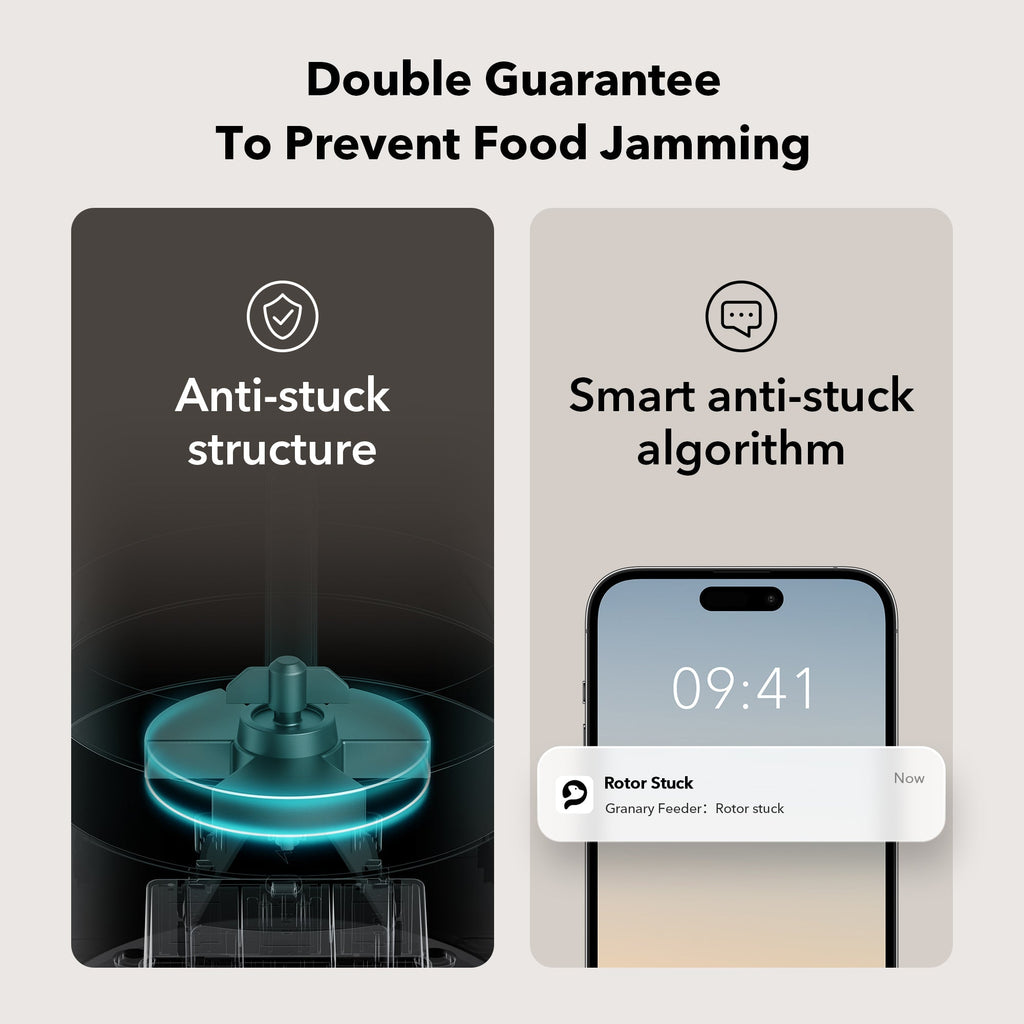 WiFi Automatic Pet Feeder, 5 Liter Timed Food Dispenser with App Scheduling and Single or Dual Bowls source image 12