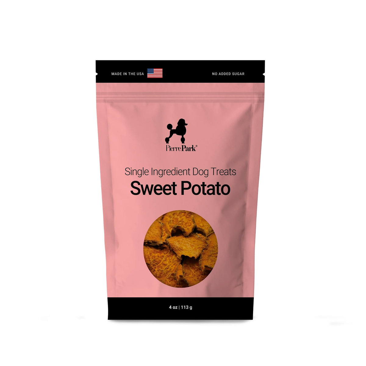 Single-Ingredient Sweet Potato Dog Treats, USA-Made Low-Fat Chews in One, Two or Three Bag Packs source image 12