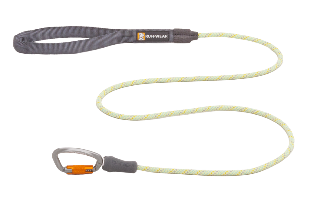 Reflective Rope Dog Leash for Everyday Walks, Auto-Locking Swivel Carabiner in Two Rope Diameters source image 12