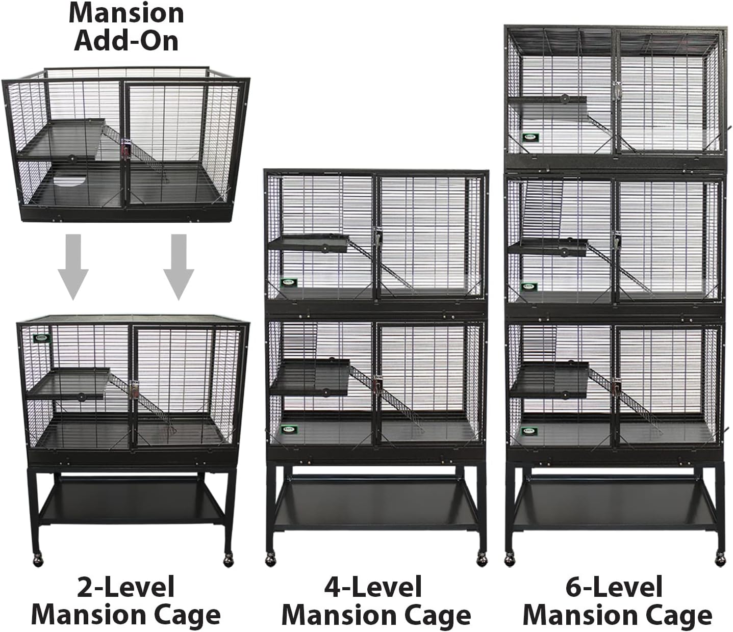 Four-Level Small Animal Metal Cage product image 12