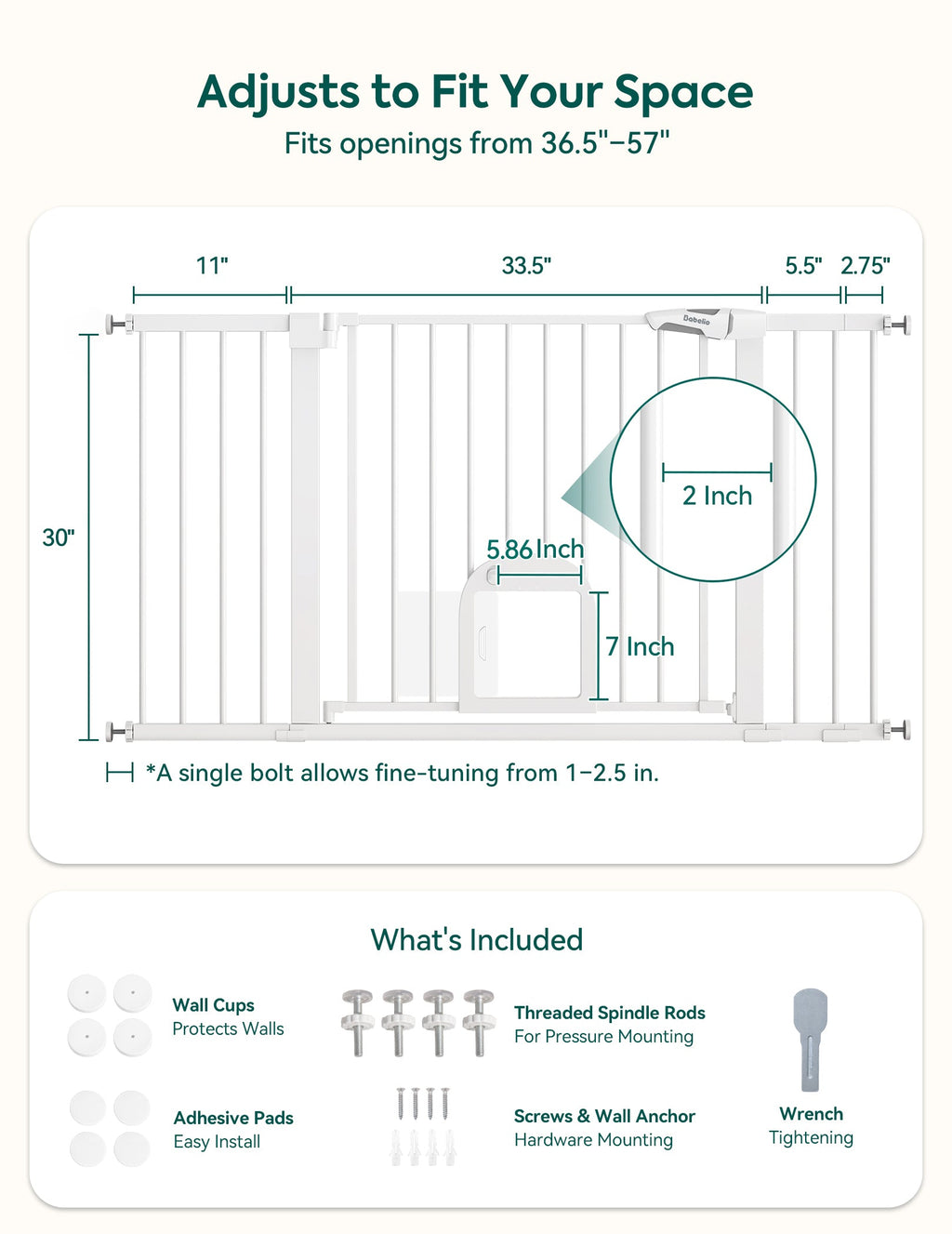 Walk-Through Pet Gate product image 12