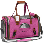 Soft-Sided Airline Pet Carrier for Cats and Small Dogs with Mesh Ventilation and Expandable Port product image 13