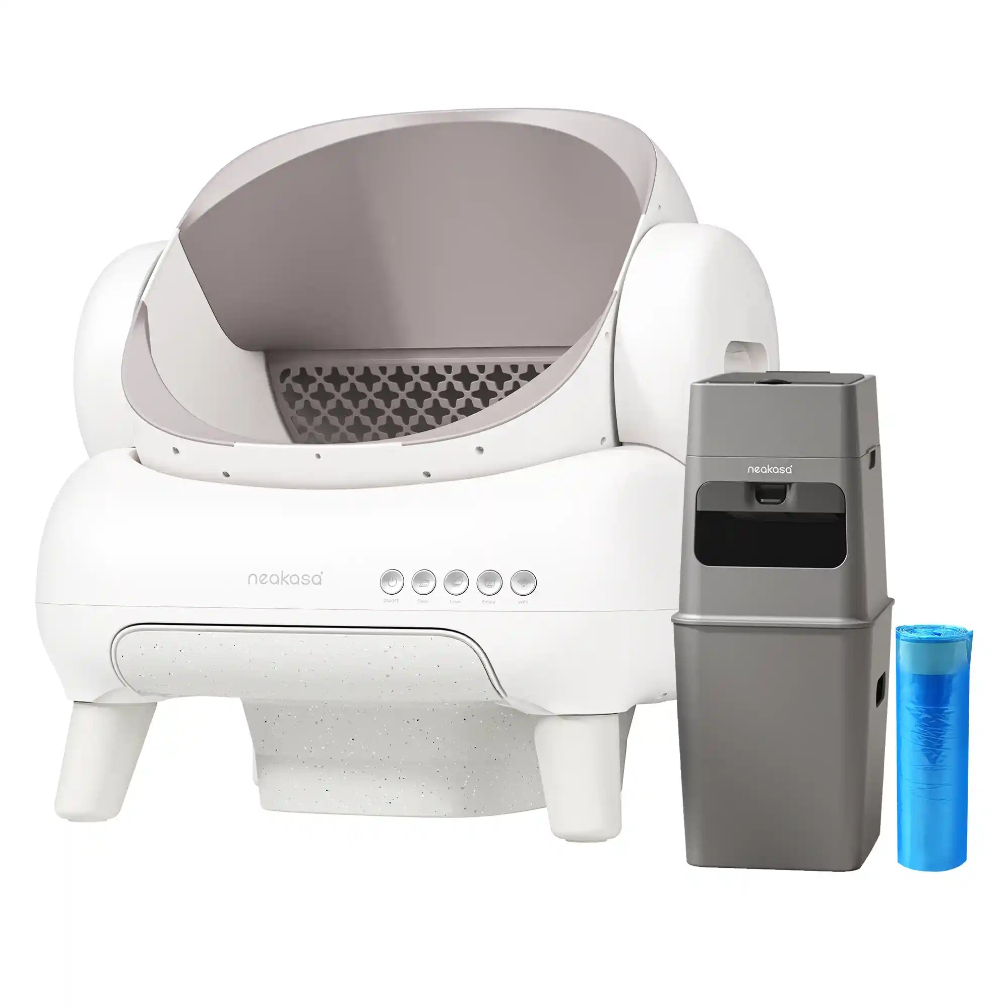 Open-Top Self-Cleaning Cat Litter Box, App-Connected Waste System with Safety Sensors for Cats up to 33 lb source image 13