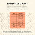 Water-Resistant Dog Booties, One Pair with Leather Soles and Neoprene Uppers for All-Weather Walks source image 13