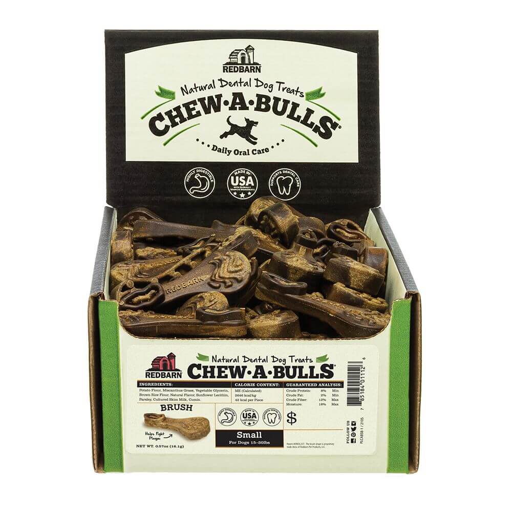 Dental Brush Chews for Dogs, Ridged Limited-Ingredient Treats in Small or Large Packs for Daily Oral Care source image 13