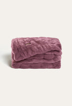 Ruched Faux-Fur Throw Blanket product image 13