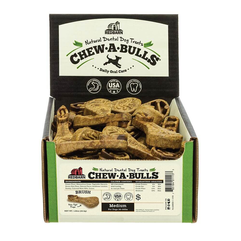 Dental Brush Chews for Dogs, Ridged Limited-Ingredient Treats in Small or Large Packs for Daily Oral Care source image 14
