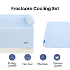 Cooling Dog Bed and Couch Cover Set, Breathable Washable Mat with Non-Slip Base in Multiple Sizes and Patterns source image 14