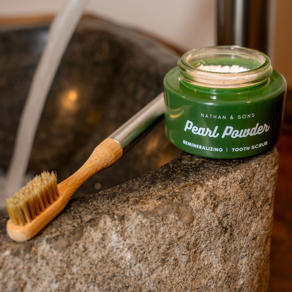 Pearl Powder Tooth Scrub for Daily Oral Care, Mineral-Rich Cleaning Powder for a Smooth, Fresh Finish product image 14
