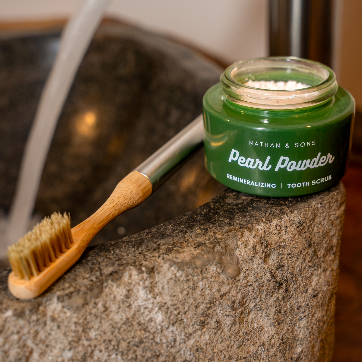 Pearl Powder Tooth Scrub for Daily Oral Care, Mineral-Rich Cleaning Powder for a Smooth, Fresh Finish product image 14