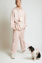Hands-Free Dog Walking Set for Waist or Shoulder Wear, Neoprene Harness and Compact Pouch Bundle source image 14