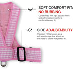 Gingham Step-In Dog Harness, Soft Adjustable Mesh Walking Vest in Five Colors for Dogs from 3 to 40 Pounds source image 14