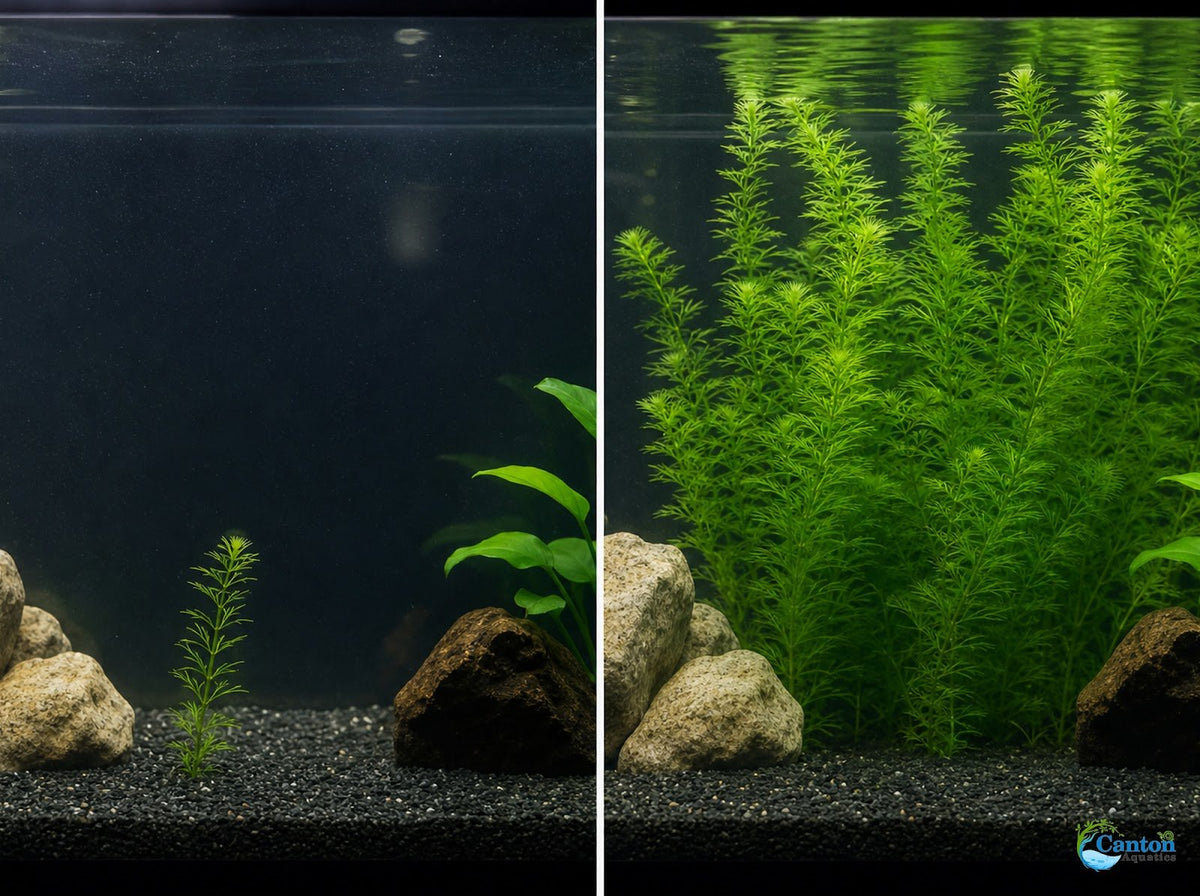 Live Hornwort Aquarium Plant Bunches for Floating or Planted Freshwater Tanks, Packs of Three or Six source image 14