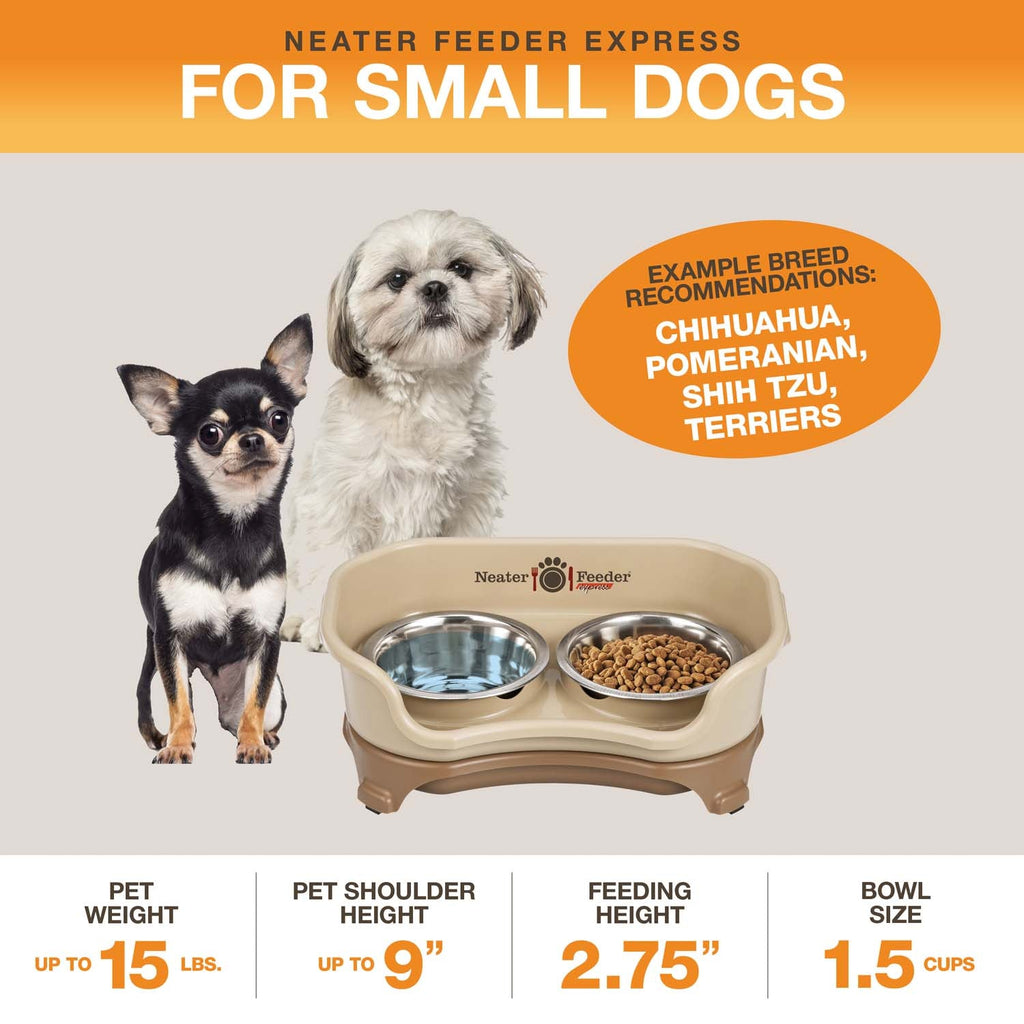 Elevated Mess-Proof Pet Feeding Station, Spill-Containment Design and Dishwasher-Safe Stainless Steel Bowls source image 14