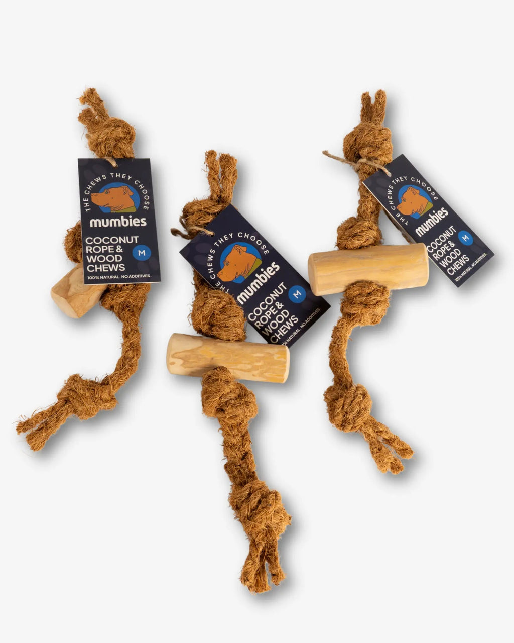 Coconut Rope and Coffee Wood Dog Chew Toy product image 12