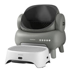 Open-Top Self-Cleaning Cat Litter Box, App-Connected Waste System with Safety Sensors for Cats up to 33 lb source image 15
