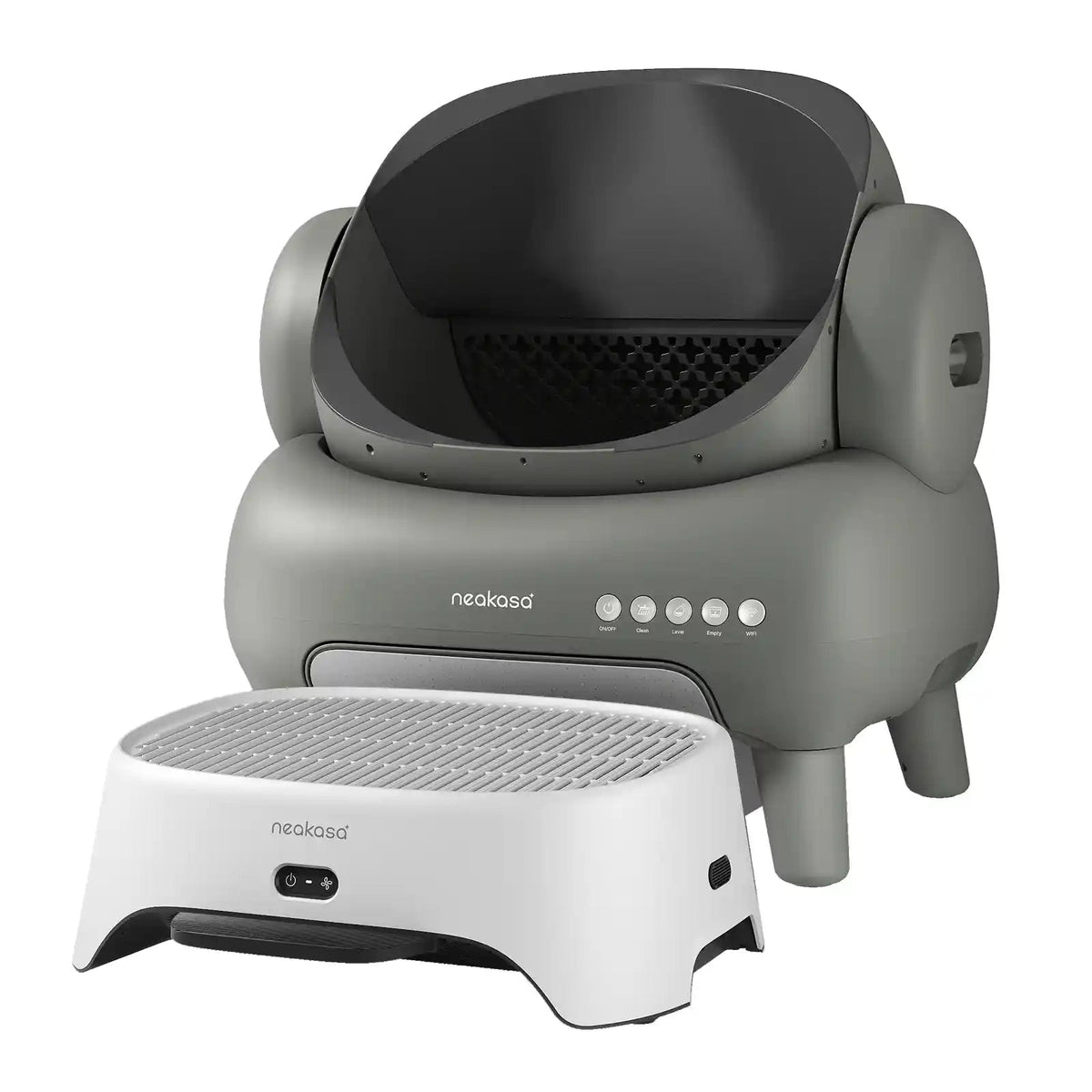 Open-Top Self-Cleaning Cat Litter Box, App-Connected Waste System with Safety Sensors for Cats up to 33 lb source image 15