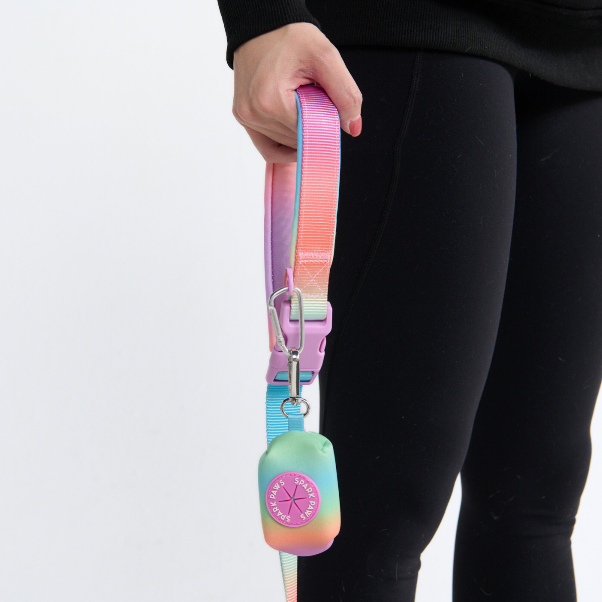 Hands-Free Dog Leash and Waste Bag Holder Set, Bungee Control and Dual Handles for Everyday Walks source image 15